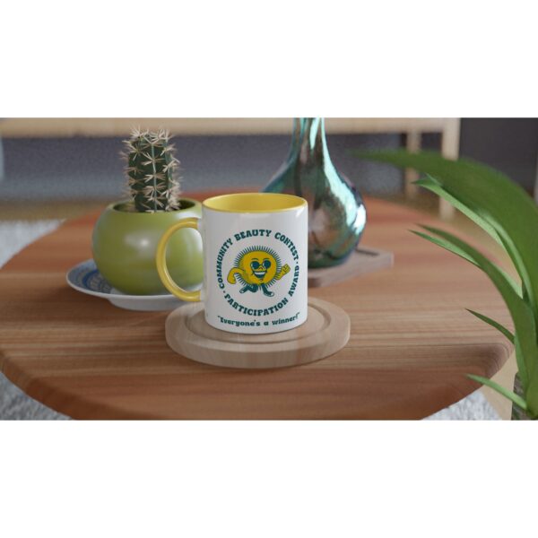Playful participation award gift mug