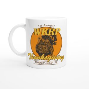 1978 Turkey Drop White 11oz Ceramic Mug